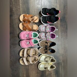 Toddler girls size 8 Shoe Bundle